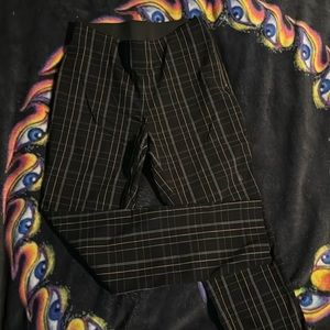 Plaid trousers